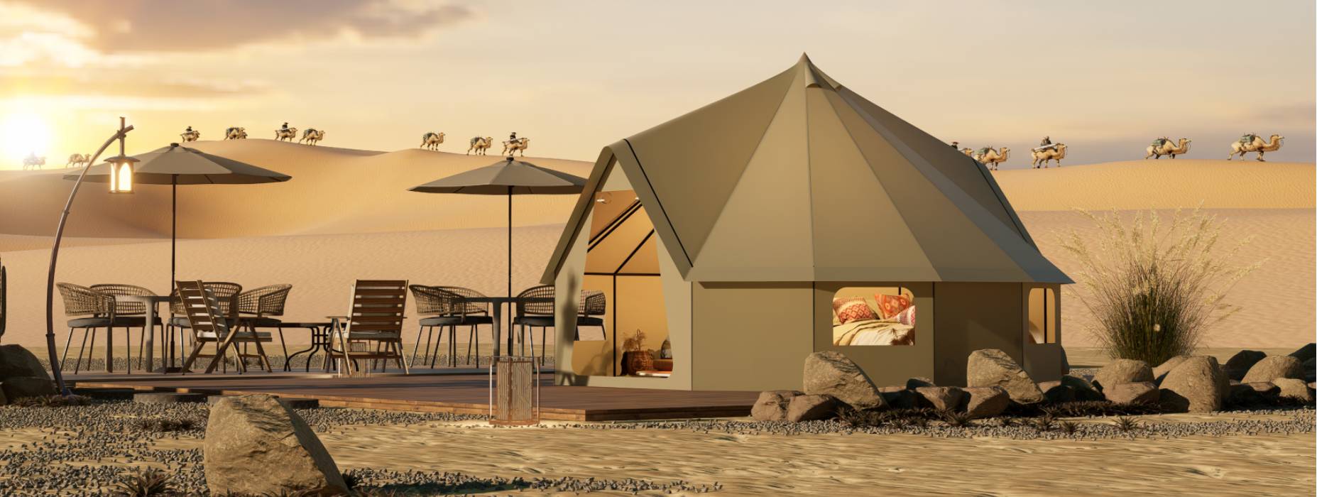 宁阳县露营酒店帐篷产品